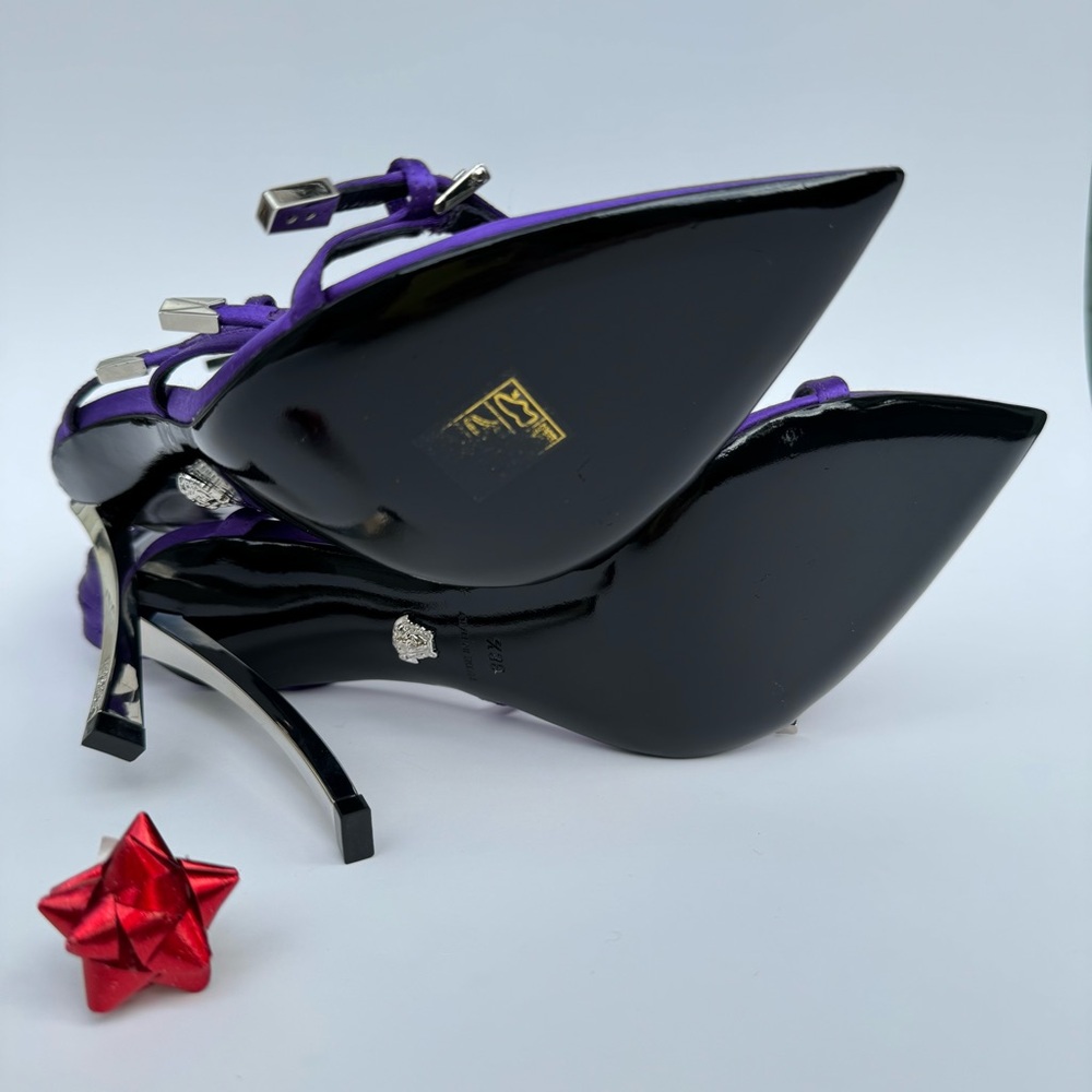 VERSACE SANDAL HEELS - Picture 5 of 14